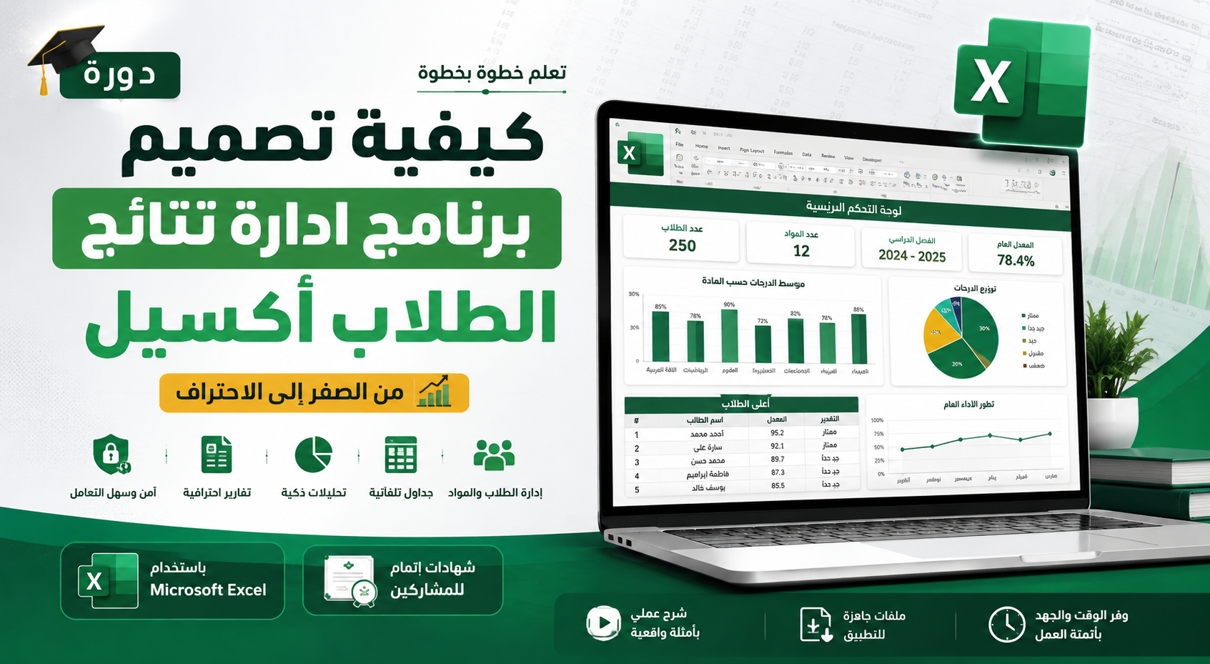 انشاء برنامج لإدارة نتائج الطلاب